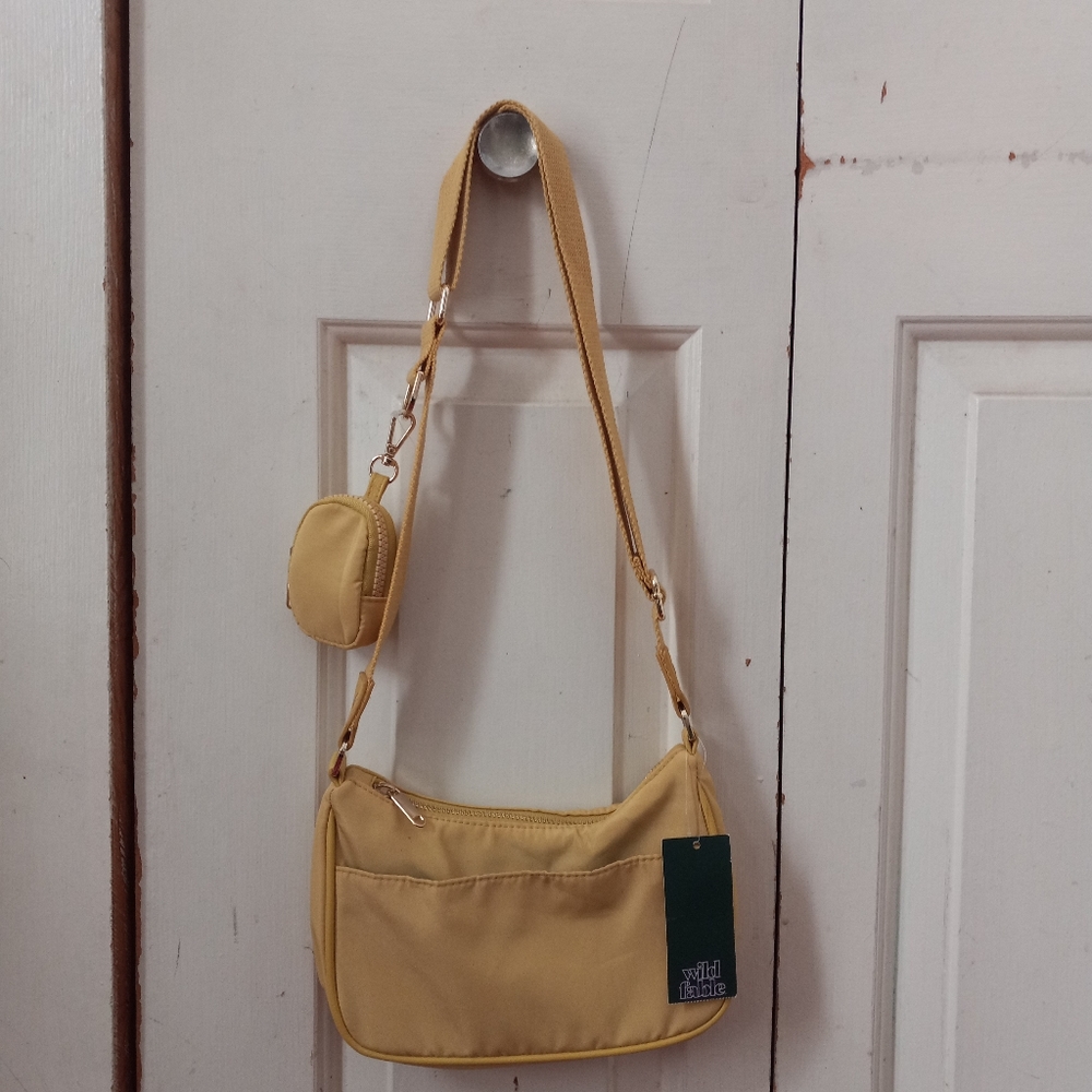 NWT Wild Fable Crossbody Yellow Purse